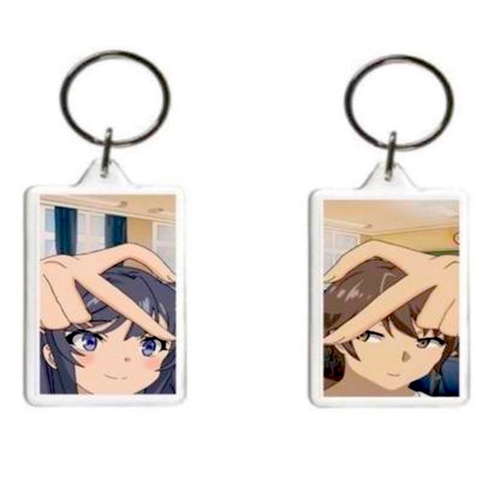 Anime Matching  Inspired Keychain